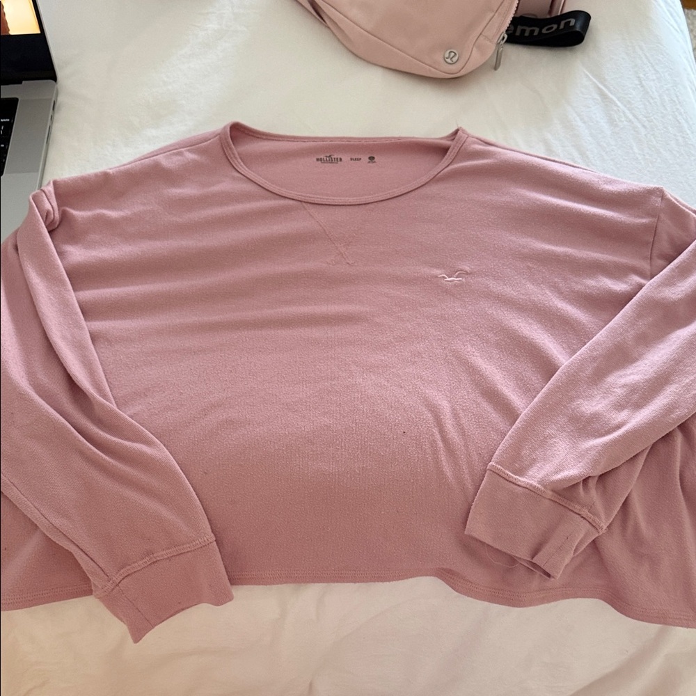 Hollister Light Pink Women's Sweatshirt